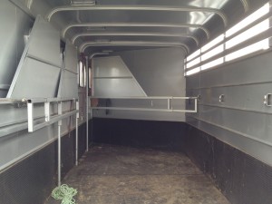 trailer, horse, slant, 4 horses, horses, king, ranch, ranch king, spare, tires, tack, dressing room, room, texas, for sale